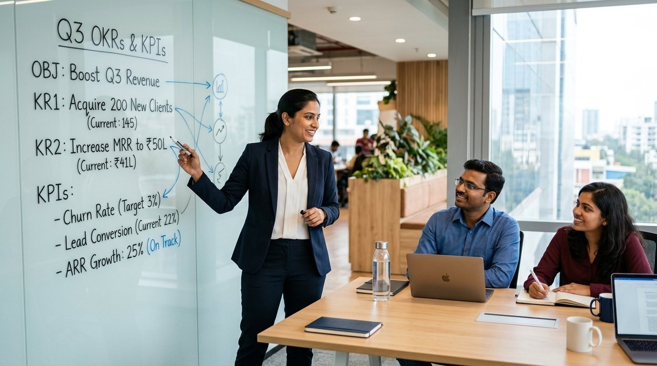 Performance Management System (PMS) Best Practices: OKRs & KPIs for Growing Startups